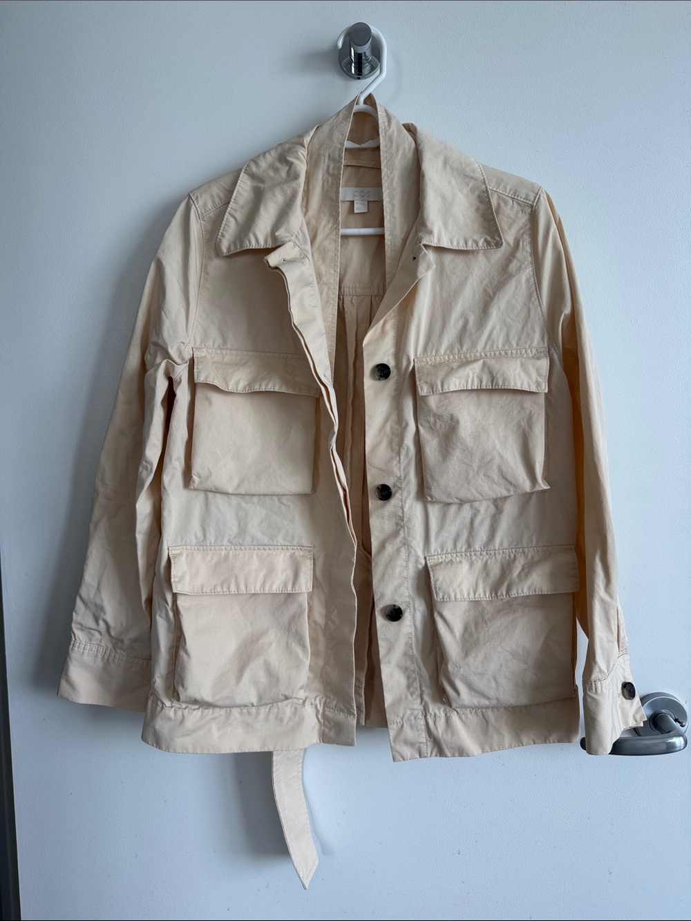 Cos Safari / Trench Cropped Jacket